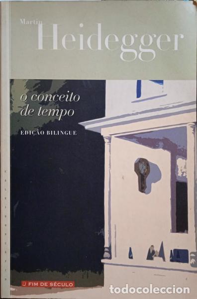 Libros: HEIDEGGER. (Martin) - O CONCEITO DE TEMPO. - Foto 1
