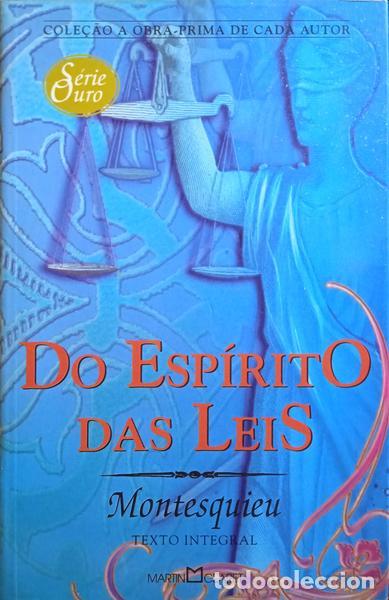 Libros: MONTESQUIEU. (Charles de Secondat) - DO ESP&Iacute;RITO DAS LEIS. - Foto 1