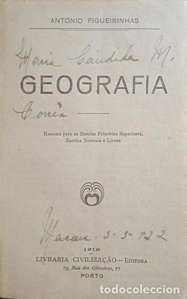 Libros: FIGUEIRINHAS. (Ant&oacute;nio) - GEOGRAFIA. - Foto 1