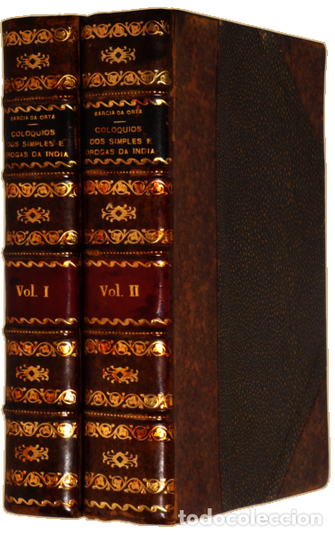 Libros: GARCIA DE HORTA. - COLOQUIOS DOS SIMPLES E DROGAS DA INDIA. [2 VOLUMES] - Foto 4