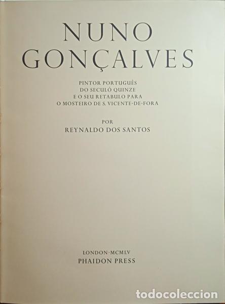 Libros: SANTOS. (Reynaldo dos) - NUNO GON&Ccedil;ALVES. - Foto 1