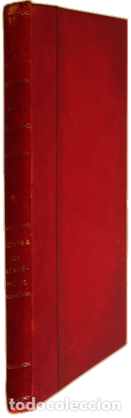 Libros: SANTO AGOSTINHO. - CONTRA OS ACAD&Eacute;MICOS. - Foto 4