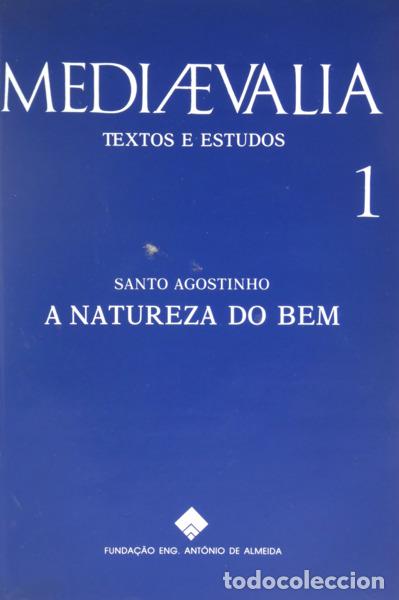 Libros: SANTO AGOSTINHO. - A NATUREZA DO BEM. - Foto 2