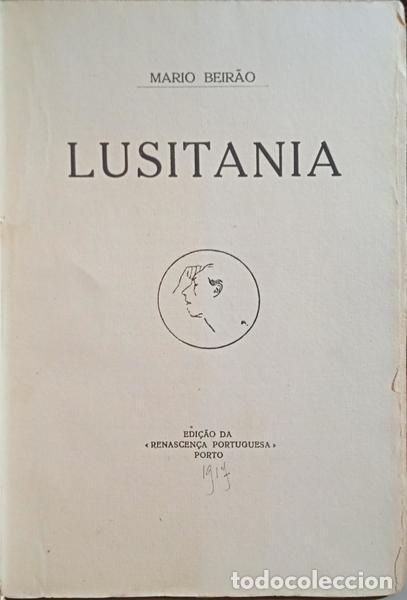 Libros: BEIR&Atilde;O. (Mario) - LUSITANIA. - Foto 1