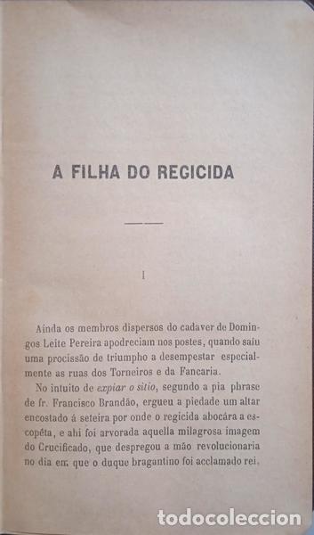 Libros: CASTELO BRANCO. (Camilo) - A FILHA DO REGICIDA. [3.&ordf; EDI&Ccedil;&Atilde;O] - Foto 3