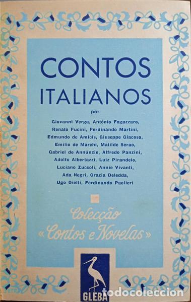 Libros: VERGA. (Giovanni) e outros. - CONTOS ITALIANOS. - Foto 2