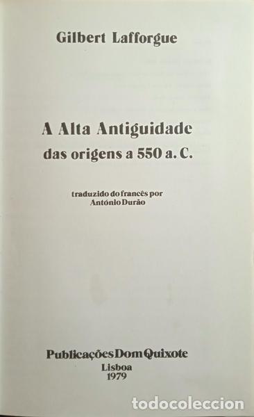 Libros: LAFFORGE. (Gilbert) e outros. - HIST&Oacute;RIA UNIVERSAL. [13 VOLS.] - Foto 1