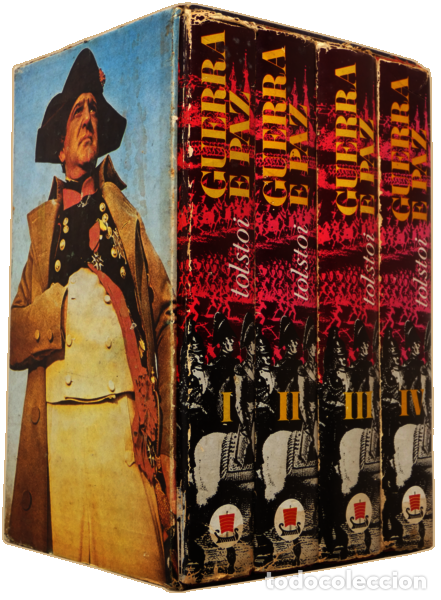 Libros: TOLST&Oacute;I. (Lev) - GUERRA E PAZ. [4 VOLS. C/CAIXA] - Foto 4