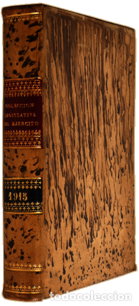 Libros: COLECCI&Oacute;N LEGISLATIVA DEL EJ&Eacute;RCITO, A&Ntilde;O 1915. - Foto 4