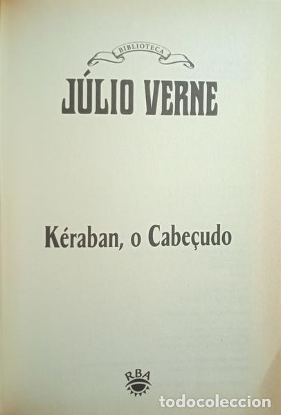 Libros: VERNE. (Jules) - K&Eacute;RABAN, O CABE&Ccedil;UDO. - Foto 2