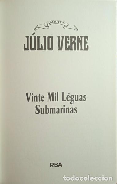 Libros: VERNE. (Jules) - VINTE MIL L&Eacute;GUAS SUBMARINAS. - Foto 2
