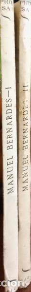 Libros: BERNARDES. (Manuel) - MANUEL BERNARDES, TRECHOS ESCOLHIDOS. [2 VOLS.] - Foto 3