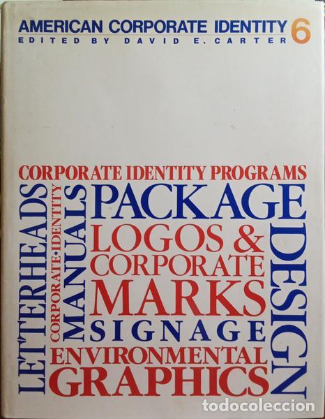 Libros: CARTER. (David E.) - AMERICAN CORPORATE IDENTITY 6. - Foto 1