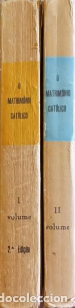 Libros: BRAND&Atilde;O. (Padre A.) - O MATRIM&Oacute;NIO CAT&Oacute;LICO. [2 VOLS.] - Foto 4