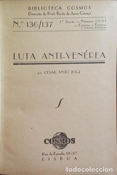 Libros: ANJO. (C&eacute;sar) - LUTA ANTI-VEN&Eacute;REA. - Foto 2