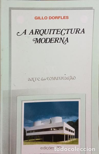 Libros: DORFLES. (Gillo) - A ARQUITECTURA MODERNA. - Foto 1
