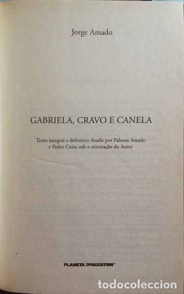 Libros: AMADO. (Jorge) - GABRIELA, CRAVO E CANELA. - Foto 2