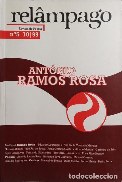 Libros: REL&Acirc;MPAGO, N.&ordm; 5, 10/1999: ANT&Oacute;NIO RAMOS ROSA. - Foto 1