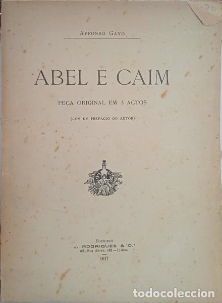 Libros: GAIO. (Afonso) - ABEL E CAIM. [DED. AUTOR]