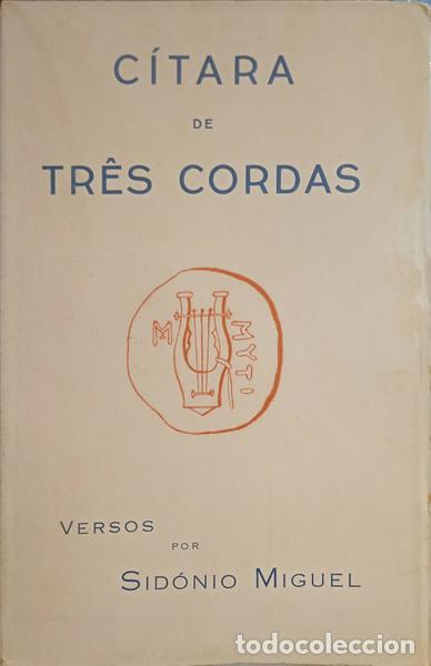 Libri di seconda mano: SID&Oacute;NIO. (Miguel) - C&Iacute;TARA DE TR&Ecirc;S CORDAS. [DED. AUTOR]