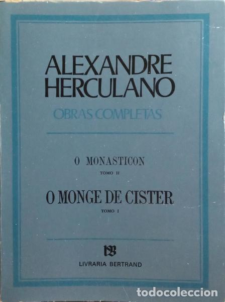 Libros: HERCULANO. (Alexandre) - O MONASTICON. [3 VOLS.] - Foto 3