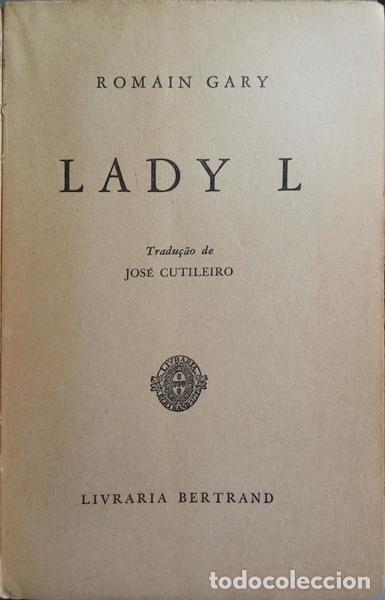 Libros: GARY. (Romain) - LADY L. - Foto 2
