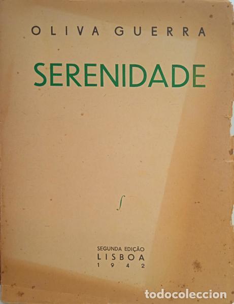 Libros: GUERRA. (Oliva) - SERENIDADE. [DED. AUTOR] - Foto 1