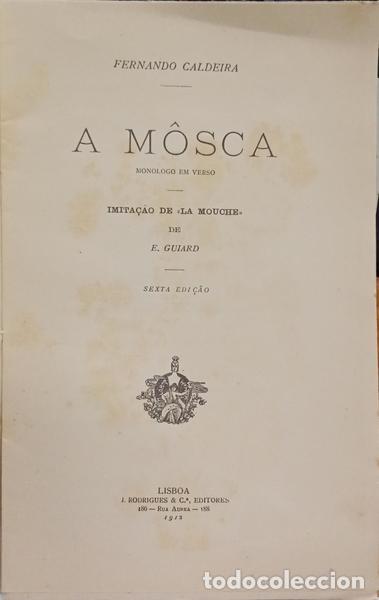 Libros: CALDEIRA. (Fernando) - A M&Ocirc;SCA. A CONGRESSISTA. - Foto 2