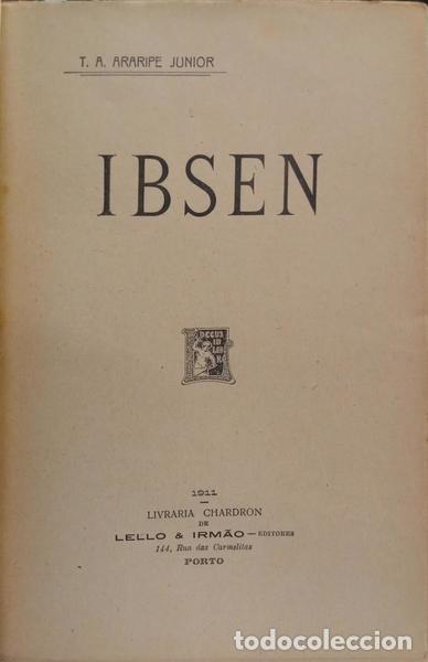 Libros: ARARIPE. (Trist&atilde;o de Alencar) - IBSEN. - Foto 2