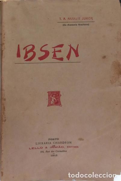 Libros: ARARIPE. (Trist&atilde;o de Alencar) - IBSEN. - Foto 1