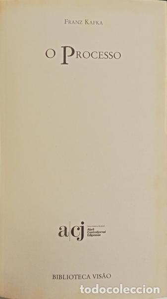 Libros: KAFKA. (Franz) - O PROCESSO. - Foto 2