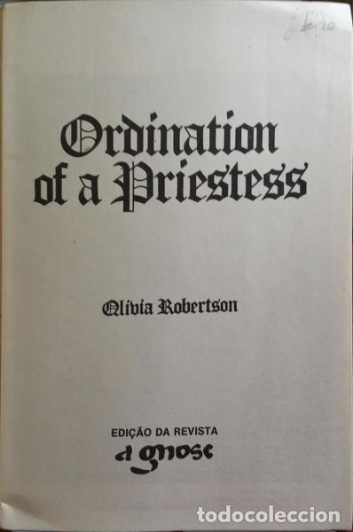 Libros: ROBERTSON. (Olivia) - ORDENA&Ccedil;&Atilde;O DE SACERDOTISA. - Foto 2