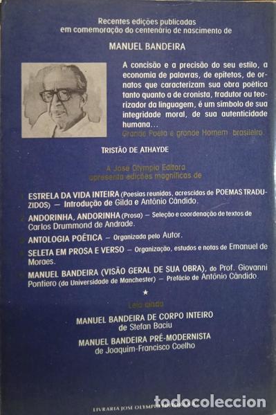 Libros: BANDEIRA. (Manuel) - ESTRELA DA VIDA INTEIRA. - Foto 4