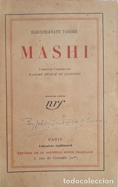 Libros: TAGORE. (Rabindranath) - MASHI. - Foto 2