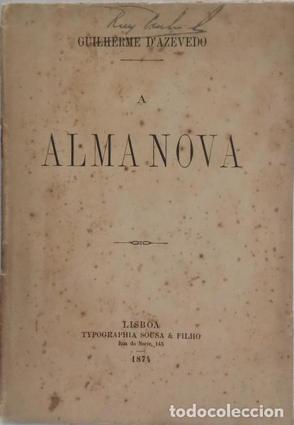 Libros: AZEVEDO. (Guilherme de) - A ALMA NOVA. - Foto 1