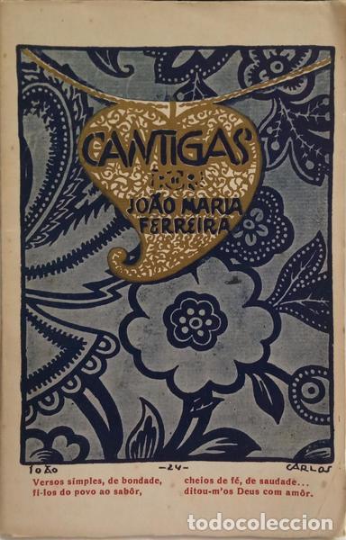 Libros: FERREIRA. (Jo&atilde;o Maria) - CANTIGAS. [DED. AUTOR] - Foto 1