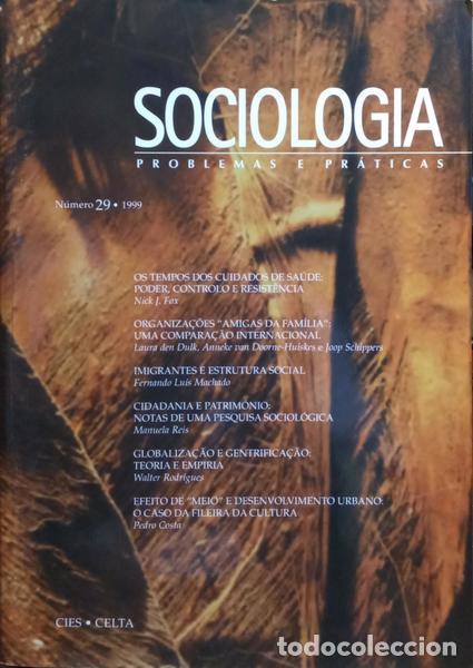 Libros: SOCIOLOGIA, PROBLEMAS E PR&Aacute;TICAS, N.&ordm; 29, 1999. - Foto 1