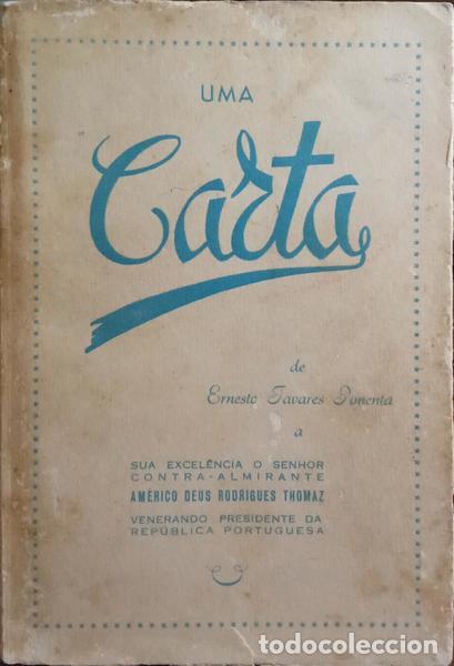 Libri di seconda mano: TAVARES PIMENTA. (Ernesto) - UMA CARTA.