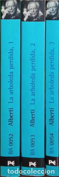 Libros: ALBERTI. (Rafael) - LA ARBOLEDA PERDIDA. [3 VOLS.] - Foto 4