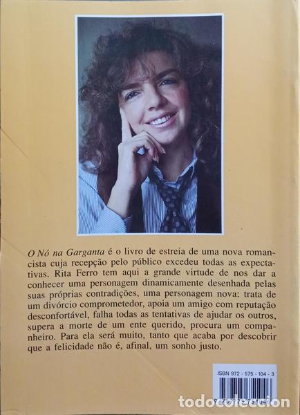 Libros: FERRO. (Rita) - O N&Oacute; NA GARGANTA. [7.&ordf; EDI&Ccedil;&Atilde;O] - Foto 2