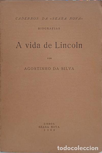 Libros: SILVA. (Agostinho da) - A VIDA DE LINCOLN. - Foto 1