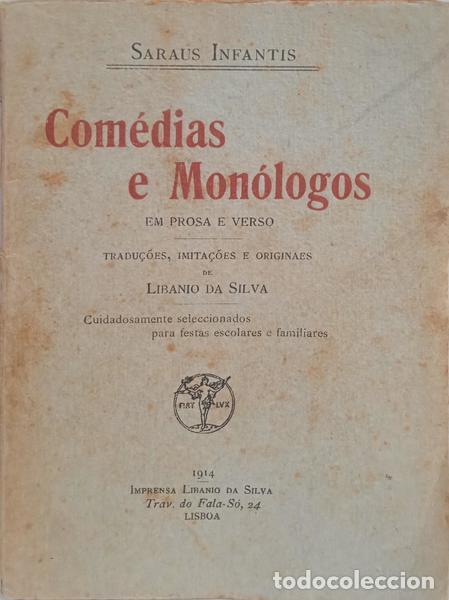 Libros: SILVA. (Libanio da) - COM&Eacute;DIAS E MON&Oacute;LOGOS EM PROSA E VERSO. - Foto 1