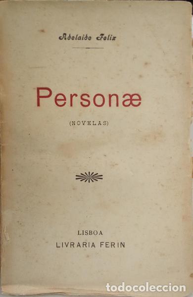 Libros: F&Eacute;LIX. (Adelaide) - PERSONAE. [DED. AUTOR] - Foto 1