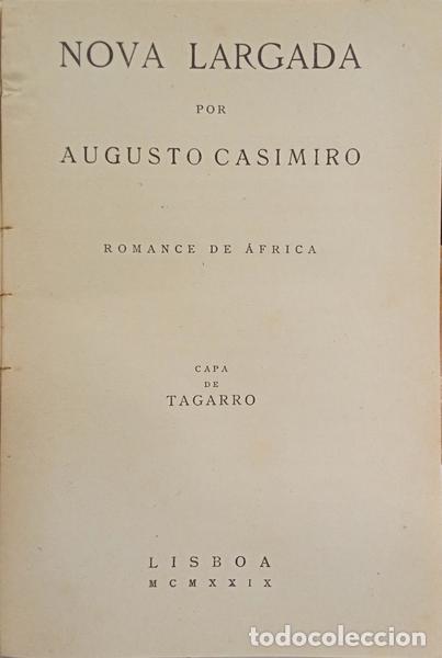 Libros: CASIMIRO. (Augusto) - NOVA LARGADA. [DED. AUTOR] - Foto 2