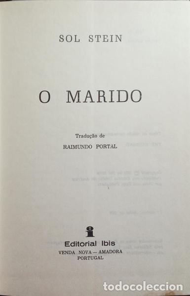 Libros: STEIN. (Sol) - O MARIDO. - Foto 2