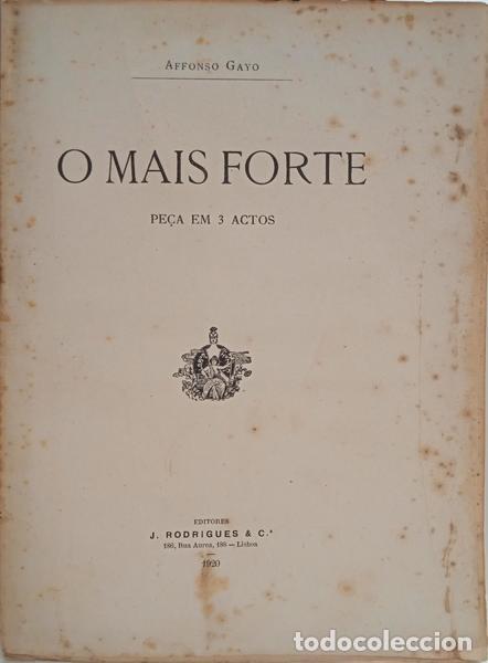 Libros: GAIO. (Afonso) - O MAIS FORTE. [DED. AUTOR]