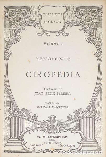 Libros: XENOFONTE. - CIROPEDIA. [VOLUME I] - Foto 1