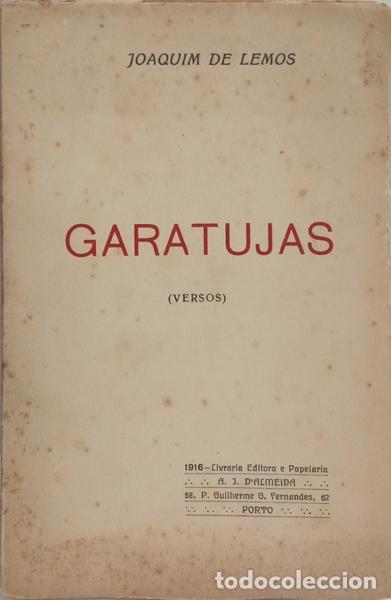 Libros: LEMOS. (Joaquim de) - GARATUJAS. - Foto 1