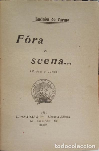 Libros: CARMO. (Lucinda do) - F&Oacute;RA DE SCENA... [DED. AUTOR] - Foto 2