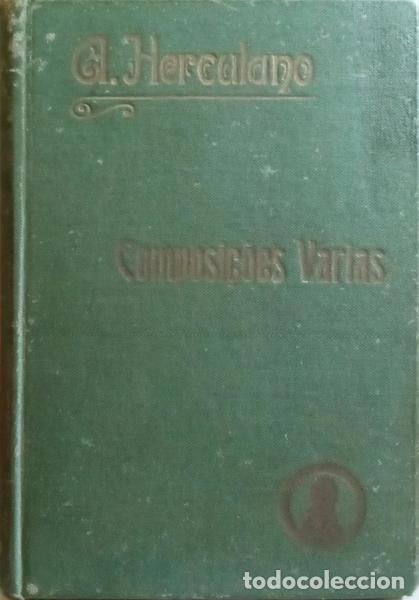 Libros: HERCULANO. (Alexandre) - COMPOSI&Ccedil;&Otilde;ES VARIAS. - Foto 2